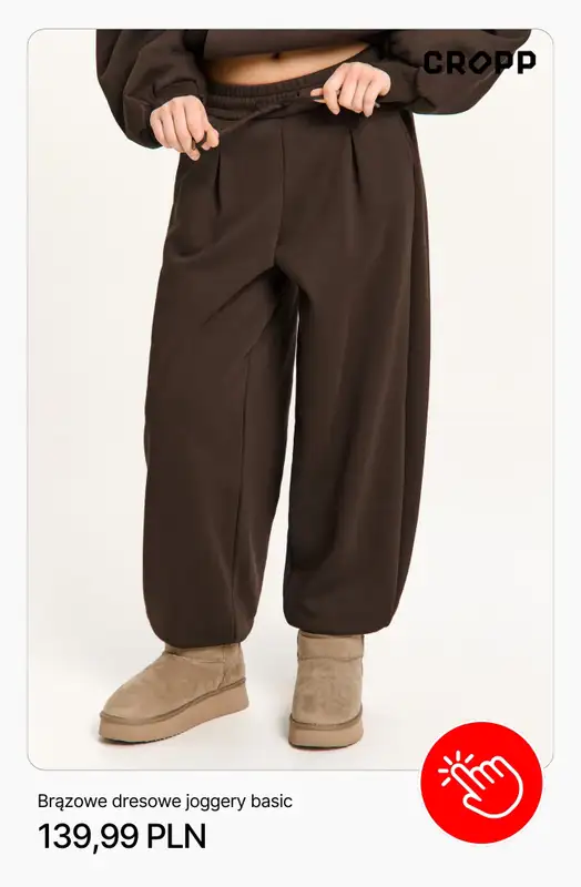 Cropp - gazetka promocyjna Wygodne komplety Basic dla niej od środy 18.03  - strona 9