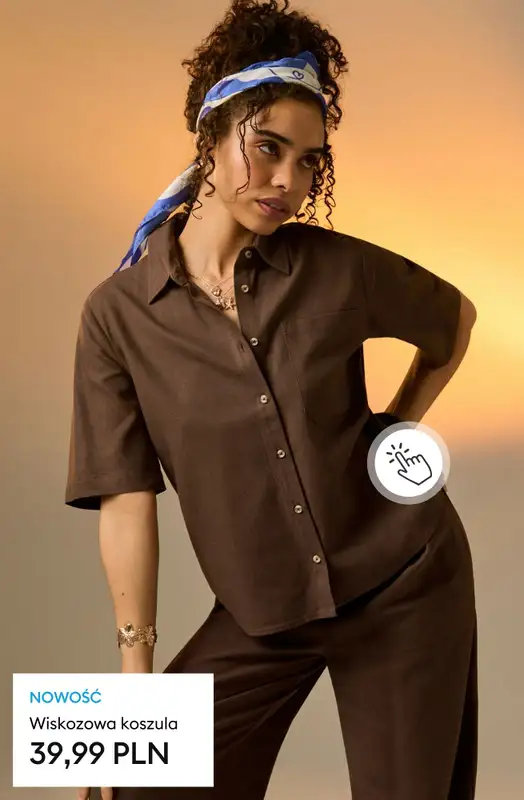 Sinsay - gazetka promocyjna Czekoladowy brąz - najmodniejszy kolor sezonu! od środy 18.03  - strona 13