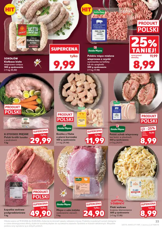 Kaufland - gazetka promocyjna Gazetka Tygodnia od czwartku 19.03 do środy 25.03 - strona 33