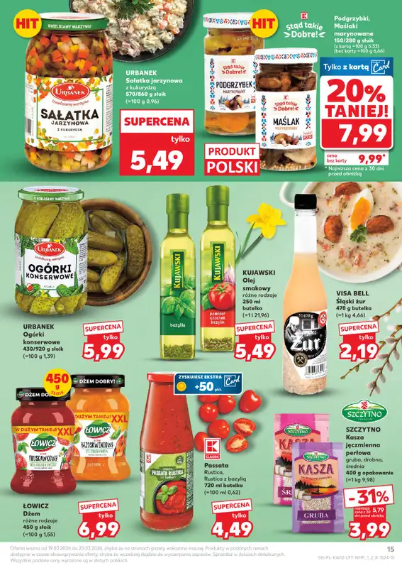 Kaufland - gazetka promocyjna Gazetka Tygodnia od czwartku 19.03 do środy 25.03 - strona 15