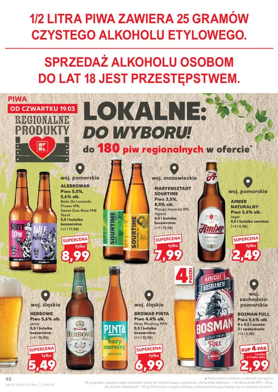 Kaufland - gazetka promocyjna Gazetka Tygodnia od czwartku 19.03 do środy 25.03 - strona 48