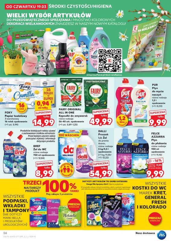 Kaufland - gazetka promocyjna Gazetka Tygodnia od czwartku 19.03 do środy 25.03 - strona 56