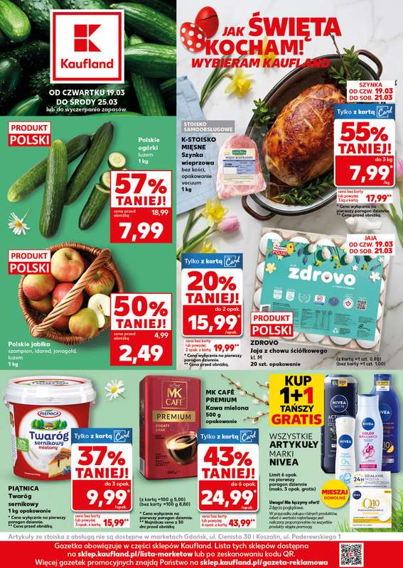 Kaufland - gazetka promocyjna Gazetka Tygodnia od czwartku 19.03 do środy 25.03