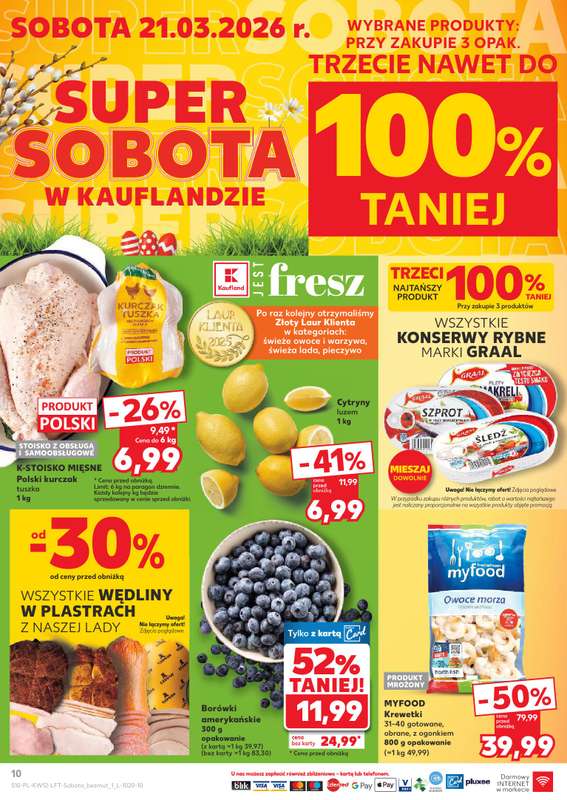 Kaufland - gazetka promocyjna Gazetka Tygodnia od czwartku 19.03 do środy 25.03 - strona 10