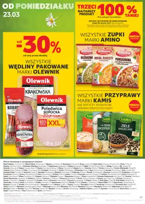 Kaufland - gazetka promocyjna Gazetka Tygodnia od czwartku 19.03 do środy 25.03 - strona 61