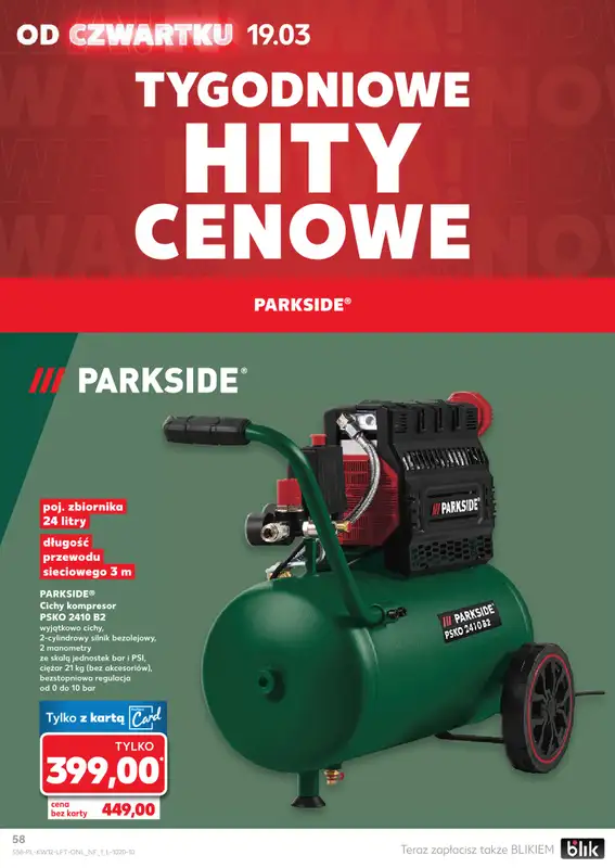 Kaufland - gazetka promocyjna Gazetka Tygodnia od czwartku 19.03 do środy 25.03 - strona 58