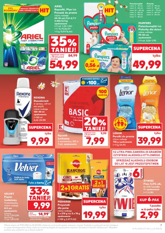 Kaufland - gazetka promocyjna Gazetka Tygodnia od czwartku 19.03 do środy 25.03 - strona 7
