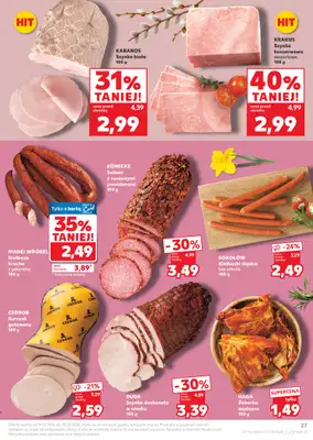 Kaufland - gazetka promocyjna Gazetka Tygodnia od czwartku 19.03 do środy 25.03 - strona 27