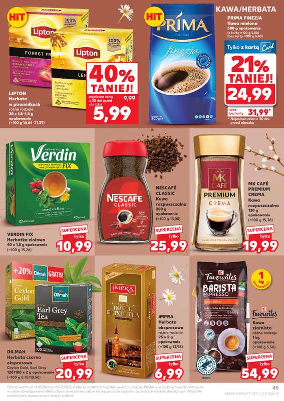 Kaufland - gazetka promocyjna Gazetka Tygodnia od czwartku 19.03 do środy 25.03 - strona 45