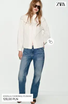 Zara - gazetka promocyjna Stylowe koszule damskie od środy 18.03  - strona 8