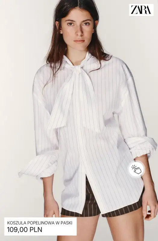 Zara - gazetka promocyjna Stylowe koszule damskie od środy 18.03  - strona 9