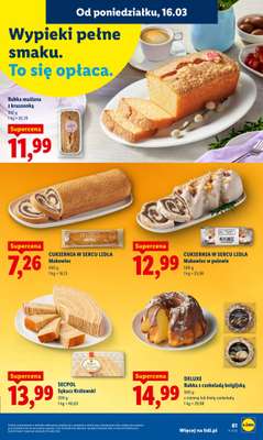 Lidl - gazetka promocyjna Oferta od poniedziałku od poniedziałku 16.03 do środy 18.03 - strona 63
