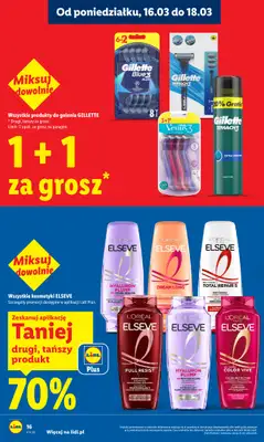 Lidl - gazetka promocyjna Oferta od poniedziałku od poniedziałku 16.03 do środy 18.03 - strona 16
