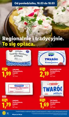 Lidl - gazetka promocyjna Oferta od poniedziałku od poniedziałku 16.03 do środy 18.03 - strona 36