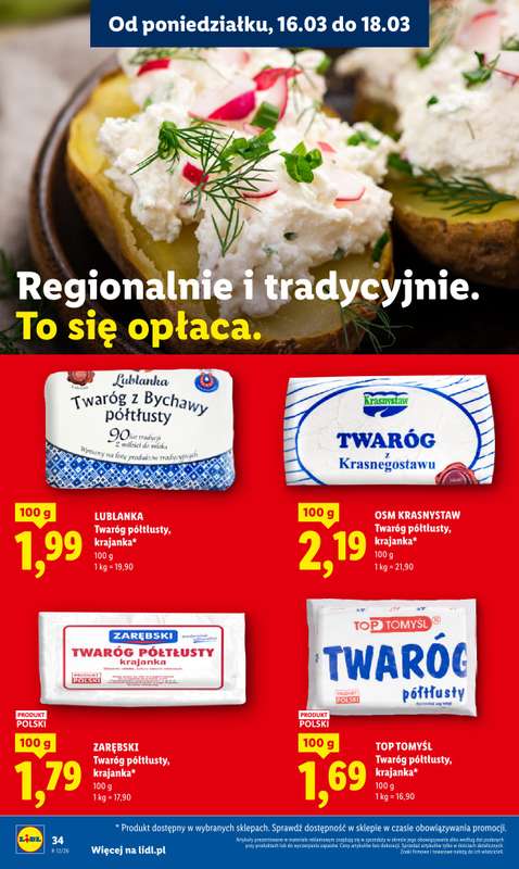 Lidl - gazetka promocyjna Oferta od poniedziałku od poniedziałku 16.03 do środy 18.03 - strona 36