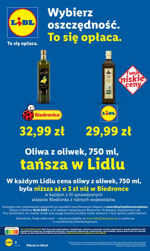 Lidl - gazetka promocyjna Oferta od poniedziałku od poniedziałku 16.03 do środy 18.03 - strona 2