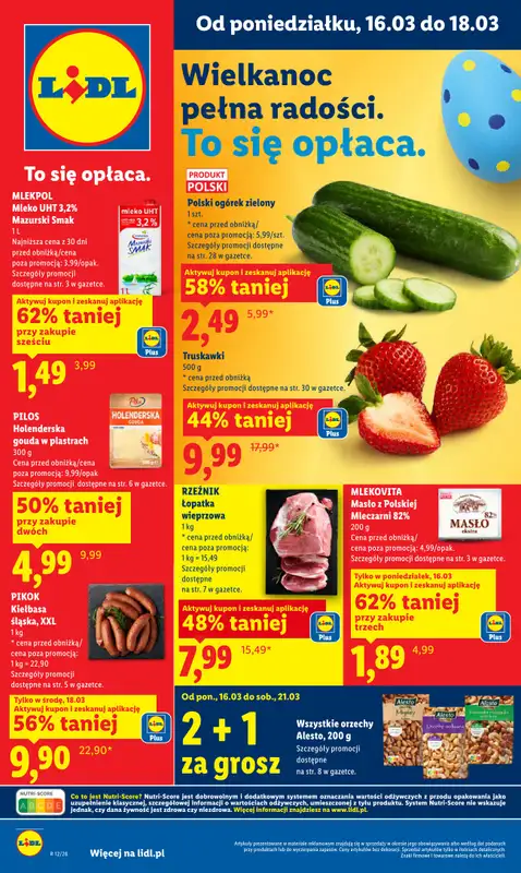 Lidl - gazetka promocyjna Oferta od poniedziałku  