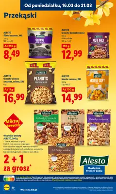 Lidl - gazetka promocyjna Oferta od poniedziałku od poniedziałku 16.03 do środy 18.03 - strona 62
