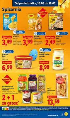 Lidl - gazetka promocyjna Oferta od poniedziałku od poniedziałku 16.03 do środy 18.03 - strona 69