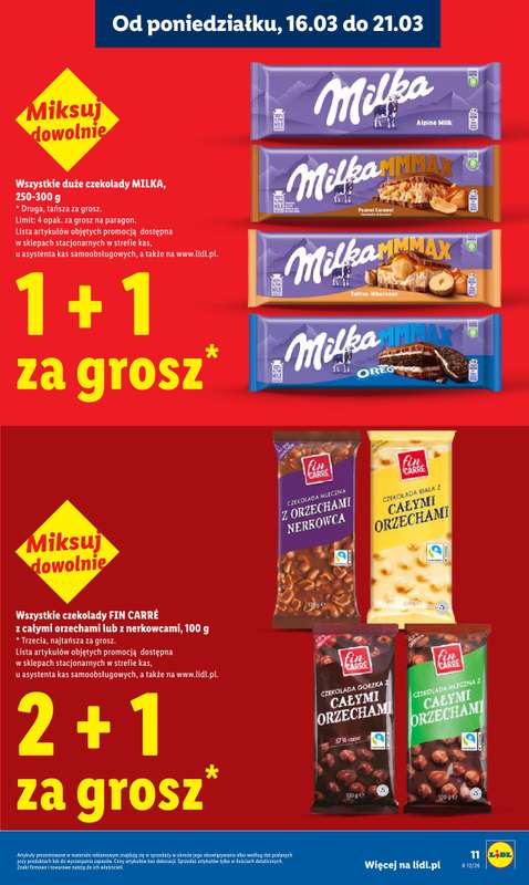 Lidl - gazetka promocyjna Oferta od poniedziałku od poniedziałku 16.03 do środy 18.03 - strona 11