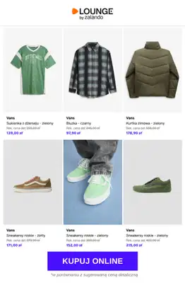 Lounge by Zalando - gazetka promocyjna Do -76% VANS od środy 18.03 do soboty 21.03 - strona 9