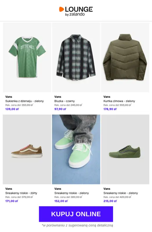Lounge by Zalando - gazetka promocyjna Do -76% VANS od środy 18.03 do soboty 21.03 - strona 9