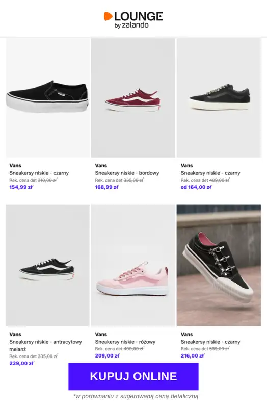 Lounge by Zalando - gazetka promocyjna Do -76% VANS od środy 18.03 do soboty 21.03 - strona 3