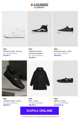 Lounge by Zalando - gazetka promocyjna Do -76% VANS od środy 18.03 do soboty 21.03 - strona 4