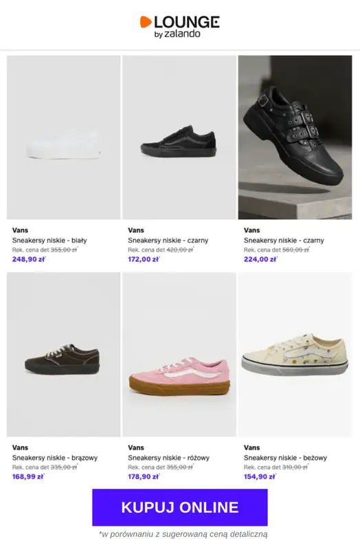 Lounge by Zalando - gazetka promocyjna Do -76% VANS od środy 18.03 do soboty 21.03 - strona 2