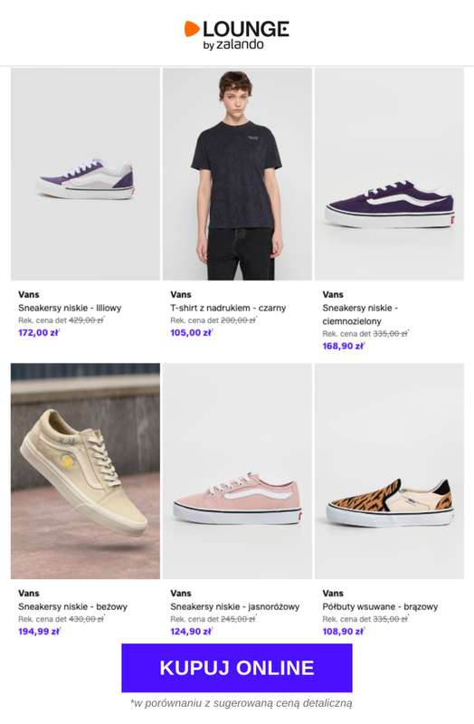Lounge by Zalando - gazetka promocyjna Do -76% VANS od środy 18.03 do soboty 21.03 - strona 7