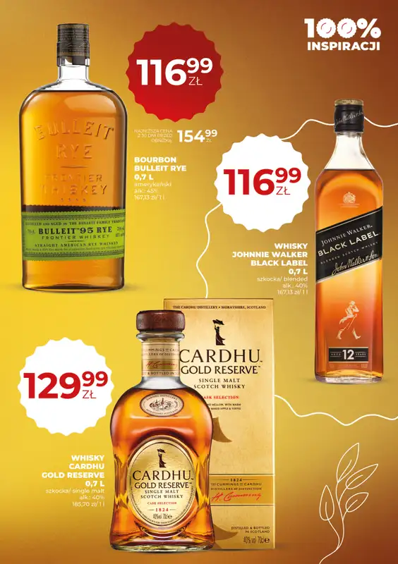 Duży Ben - gazetka promocyjna Gazetka alkoholowa od czwartku 19.03 do środy 01.04 - strona 13