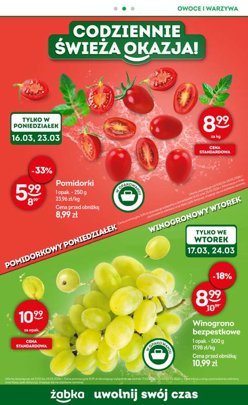 Żabka - gazetka promocyjna Gazetka Spożywcza od środy 11.03 do wtorku 24.03 - strona 10