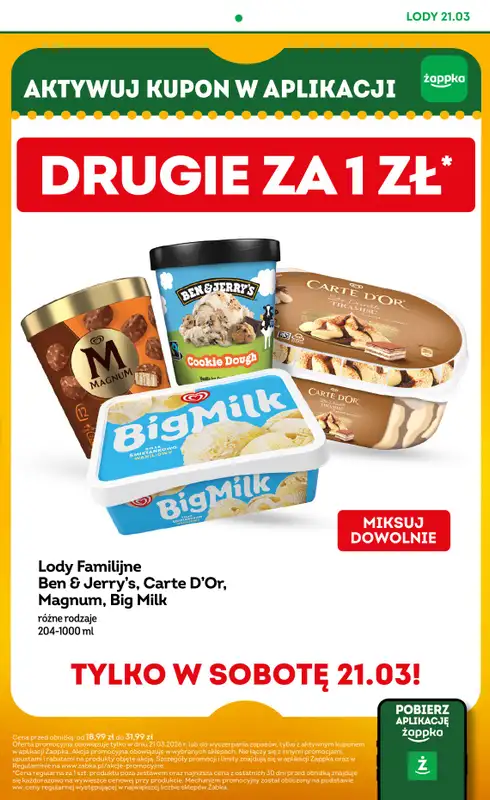 Żabka - gazetka promocyjna Gazetka od środy 11.03 do wtorku 24.03 - strona 10