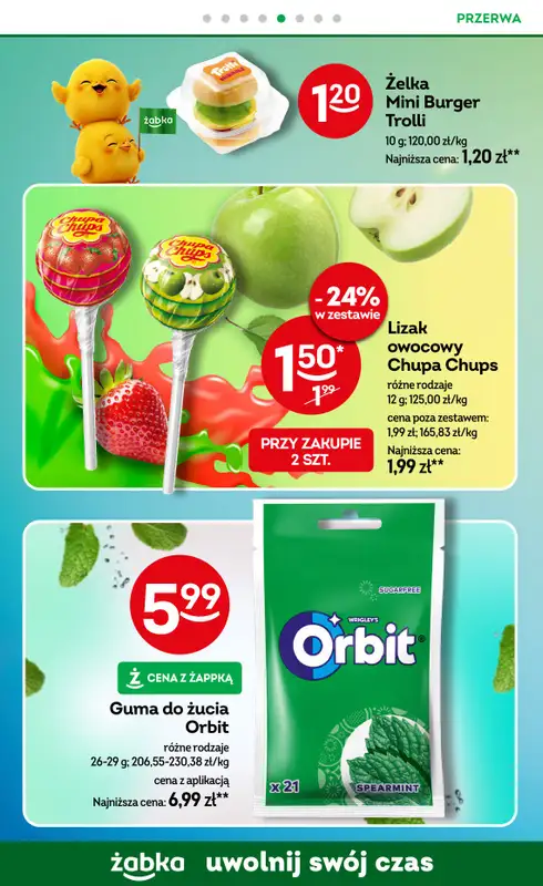 Żabka - gazetka promocyjna Gazetka od środy 11.03 do wtorku 24.03 - strona 60