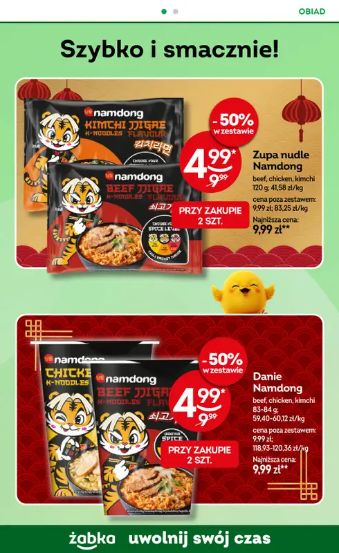 Żabka - gazetka promocyjna Gazetka od środy 11.03 do wtorku 24.03 - strona 52