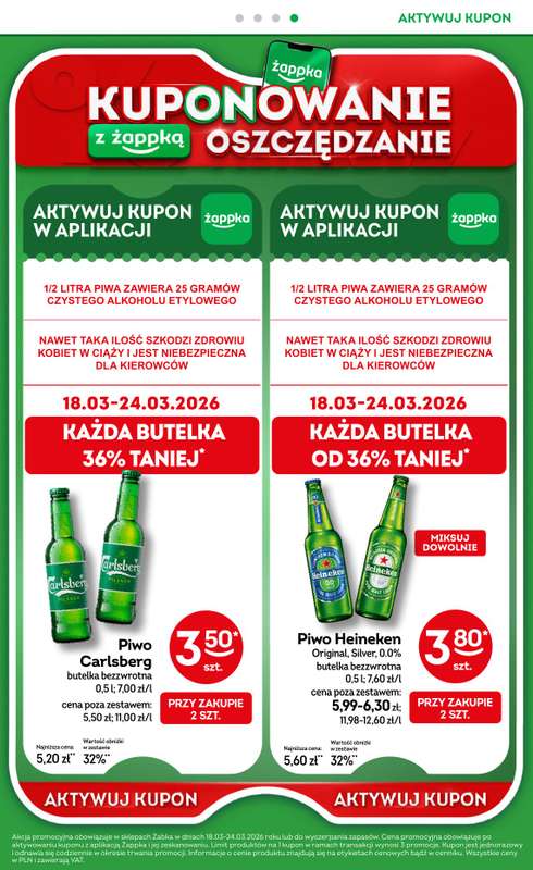 Żabka - gazetka promocyjna Gazetka od środy 11.03 do wtorku 24.03 - strona 39