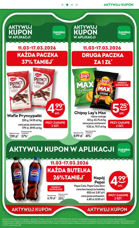 Żabka - gazetka promocyjna Gazetka od środy 11.03 do wtorku 24.03 - strona 37
