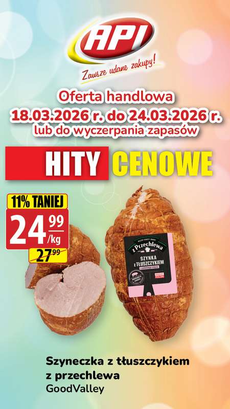 API Market - gazetka promocyjna Plakaty promocyjne od środy 18.03 do wtorku 24.03 - strona 8