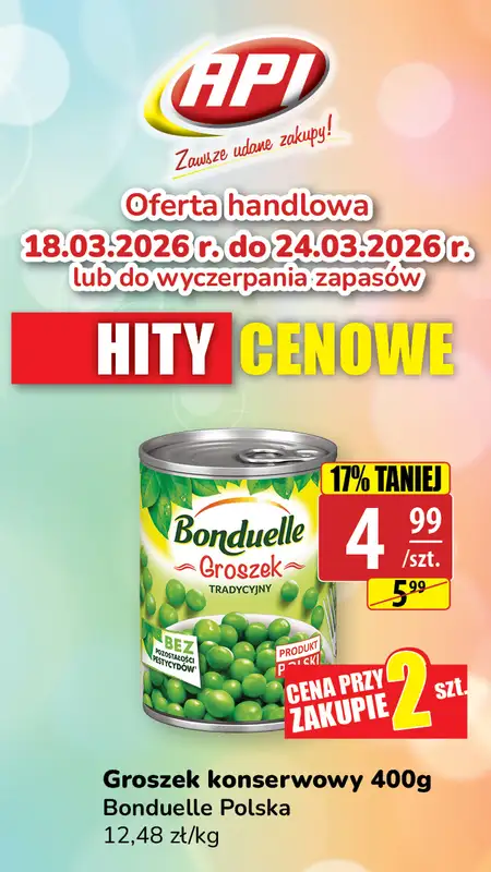 API Market - gazetka promocyjna Plakaty promocyjne od środy 18.03 do wtorku 24.03 - strona 11