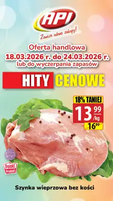 API Market - gazetka promocyjna Plakaty promocyjne od środy 18.03 do wtorku 24.03