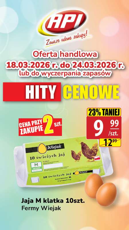 API Market - gazetka promocyjna Plakaty promocyjne od środy 18.03 do wtorku 24.03 - strona 5