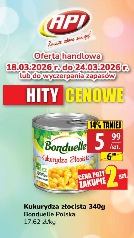 API Market - gazetka promocyjna Plakaty promocyjne od środy 18.03 do wtorku 24.03 - strona 12