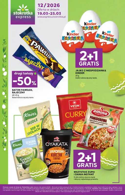 Stokrotka - gazetka promocyjna Gazetka Express  