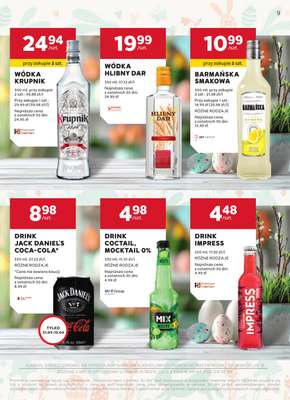 Stokrotka - gazetka promocyjna W dobrym smaku od czwartku 19.03 do środy 15.04 - strona 9