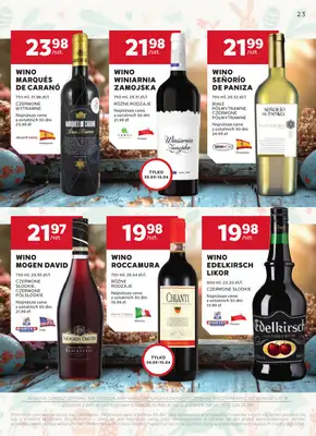 Stokrotka - gazetka promocyjna W dobrym smaku od czwartku 19.03 do środy 15.04 - strona 23