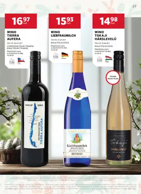 Stokrotka - gazetka promocyjna W dobrym smaku od czwartku 19.03 do środy 15.04 - strona 27