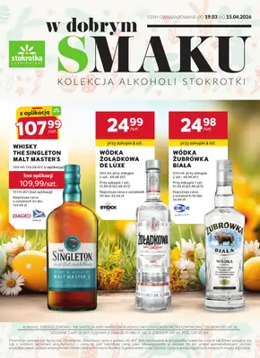 Stokrotka - gazetka promocyjna W dobrym smaku od czwartku 19.03 do środy 15.04