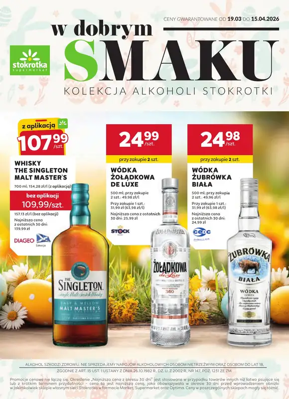 Stokrotka - gazetka promocyjna W dobrym smaku  