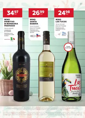 Stokrotka - gazetka promocyjna W dobrym smaku od czwartku 19.03 do środy 15.04 - strona 21