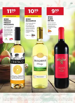 Stokrotka - gazetka promocyjna W dobrym smaku od czwartku 19.03 do środy 15.04 - strona 29